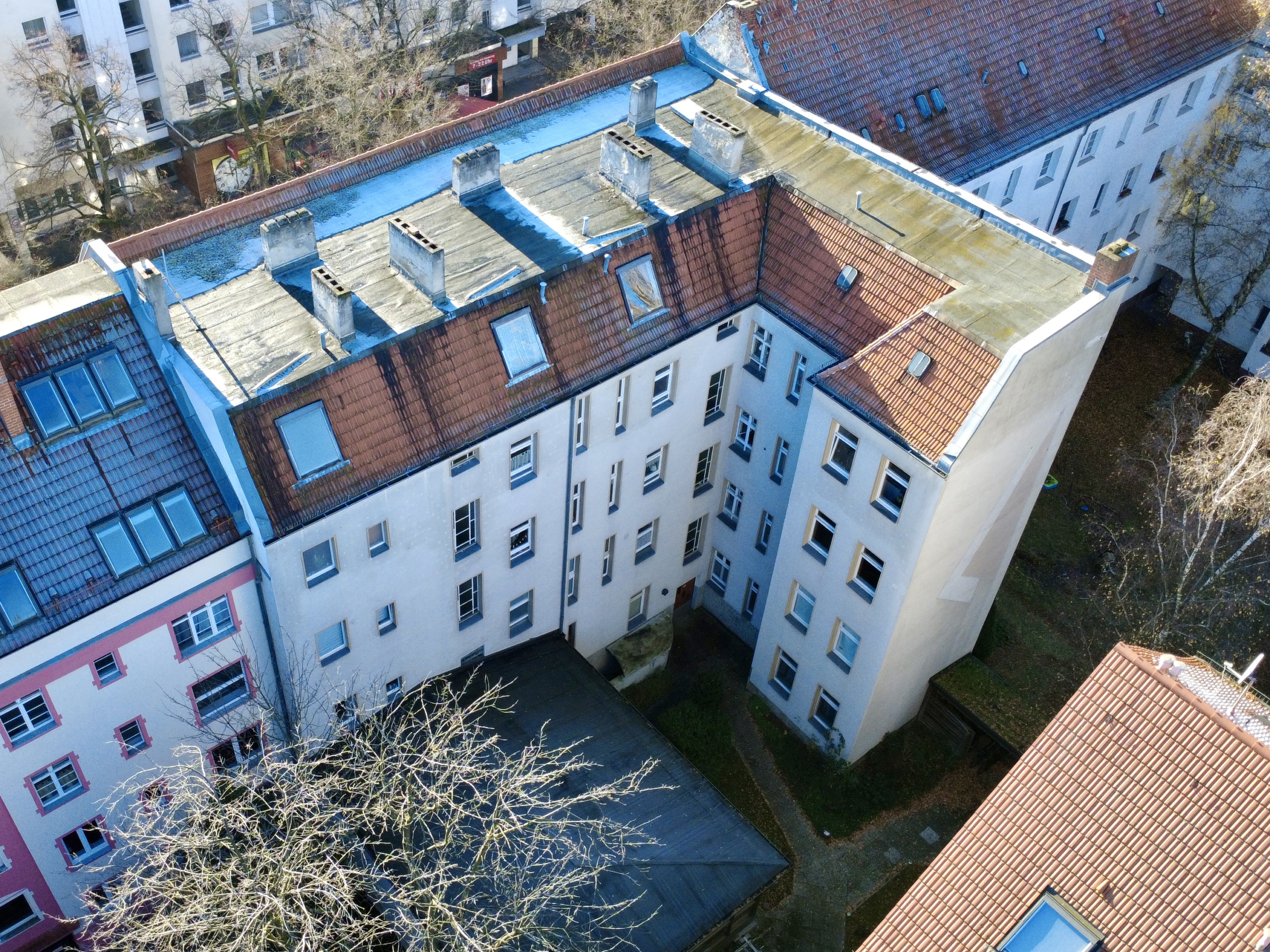 Gepfl. Wohn-/Geschäftshaus, 14 EH, 1.036 m², Bj.1914, Faktor 21,4, Rendite 4,68%, Berlin-Tempelhof, 12103 Berlin, Wohn- und Geschäftshaus