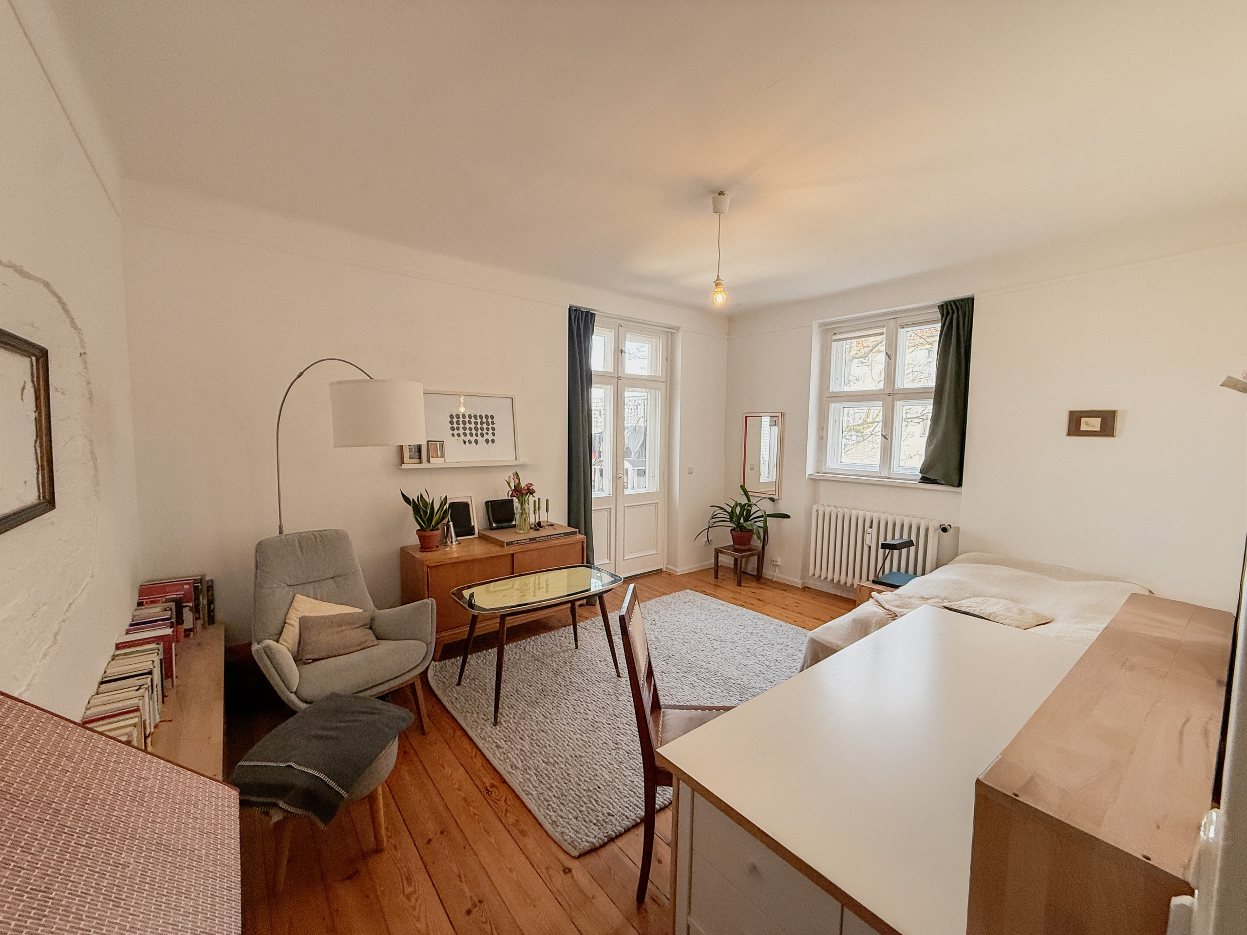 Altbauklassiker am Breslauer Platz – 2 Zimmer, Balkon, Tageslichtbad, Dielen und Terrazzo, 12159 Berlin, Etagenwohnung