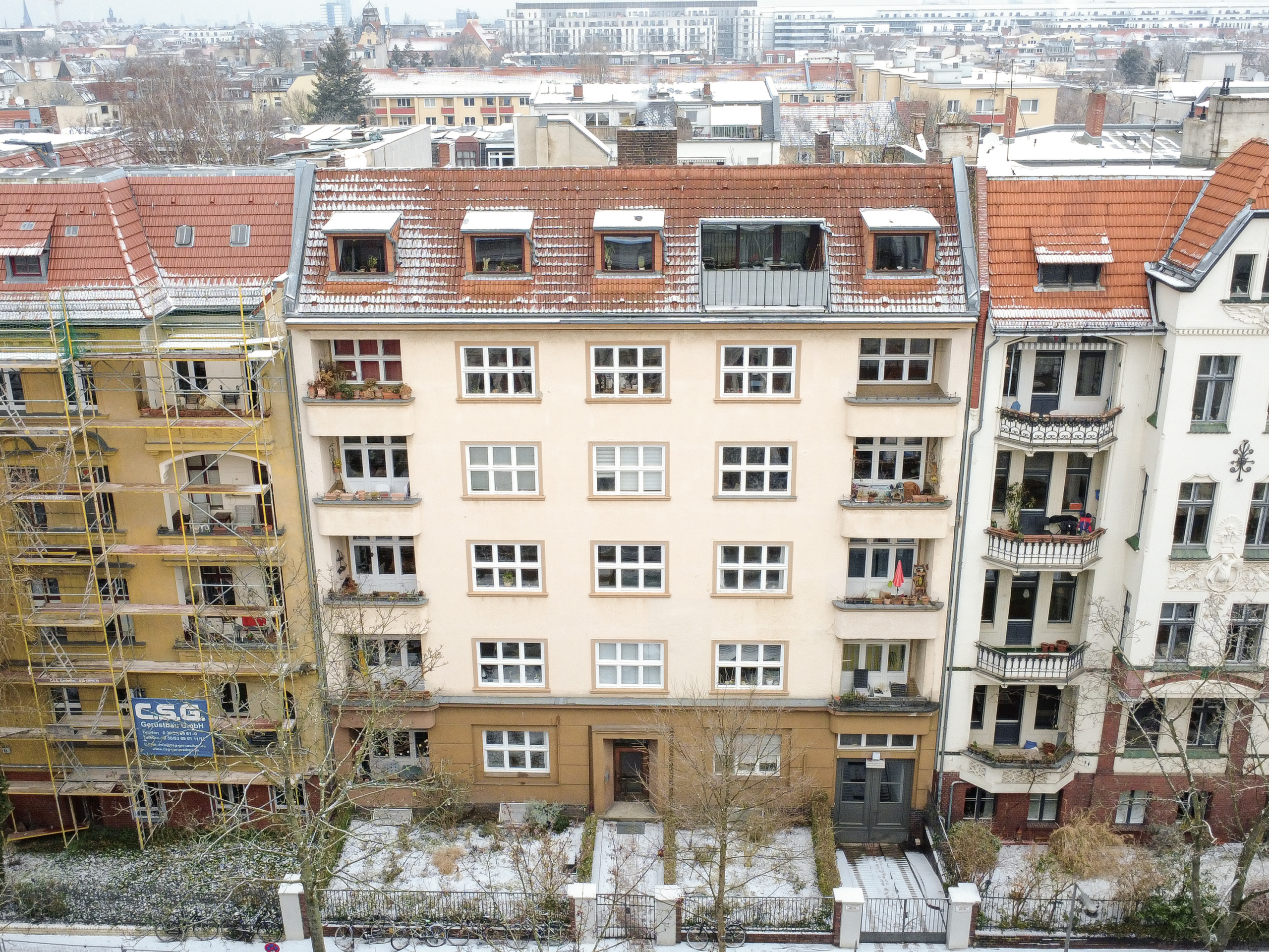 Charmante vermietete 2-Z.-Altbauwohnung Balkon und Tageslichtbad Toplage Friedenau Breslauer Platz, 12159 Berlin, Etagenwohnung