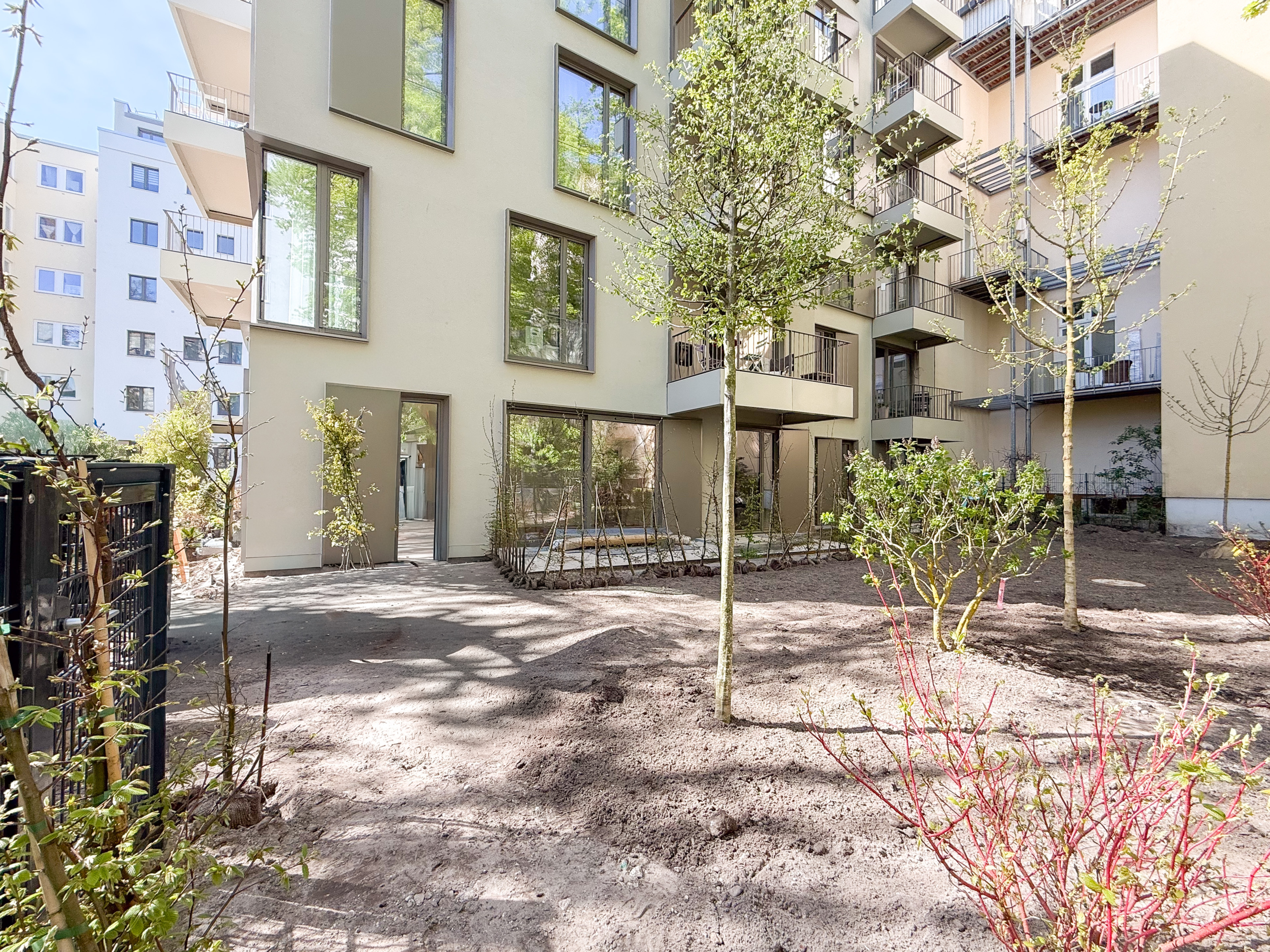 Exkl. 5-Zi-Whg Charlbg.: 4-SZ, große Garten-Terrasse, TG-Platz, Luxus-Neubau, Erstbezug, Bezugsfrei, 10629 Berlin, Wohnung