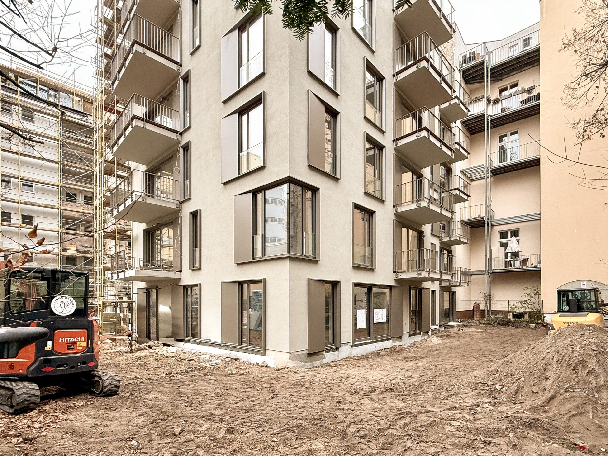 Exkl. 5-Zi-Whg Charlbg.: 4-SZ, große Garten-Terrasse, TG-Platz, Luxus-Neubau, Erstbezug 12/2025, 10629 Berlin, Wohnung